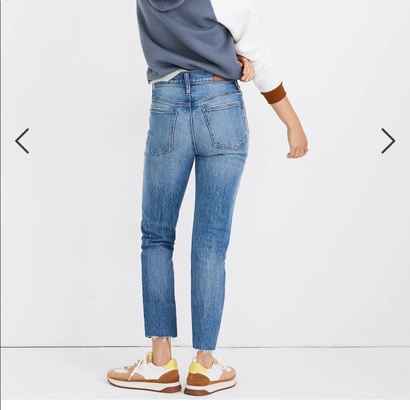 Madewell Perfect Vintage Jean: Raw Hem Edition Sz 25T - Picture 3 of 6